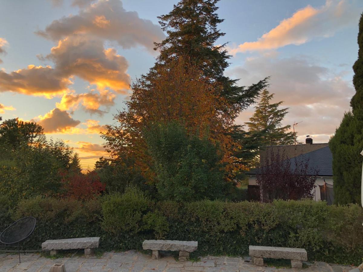 Villa Aurelia - Casa De Campo Con Jardin Y Piscina Entre Madrid Y Segovia Ortigosa del Monte Kültér fotó
