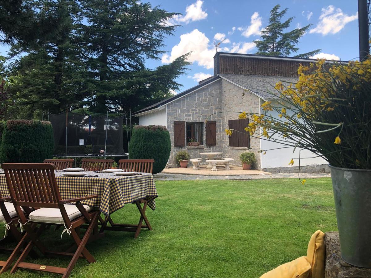 Villa Aurelia - Casa De Campo Con Jardin Y Piscina Entre Madrid Y Segovia Ortigosa del Monte Kültér fotó